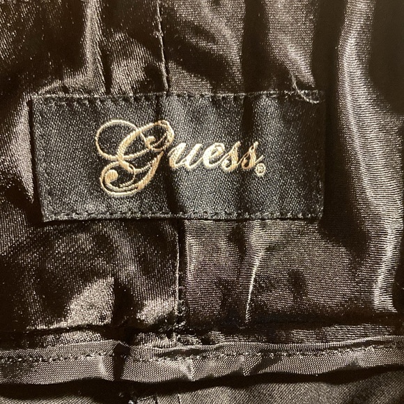 Guess black denim shorts size 28. - Picture 3 of 4